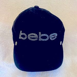 ❤️ BEBE BLACK HAT by: BEBE Sports